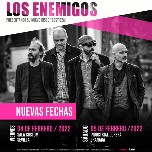 Conciertos en Sevilla y Cádiz 2023 LME-Los-Enemigos-ig-nuevas-fechas-2022
